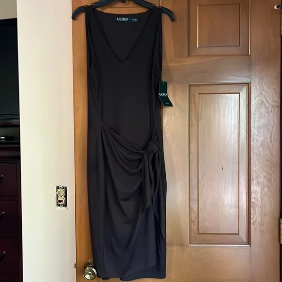 Lauren Ralph Lauren | Dresses | Ladies Brand New Lauren Faux Wrap Dress |  Poshmark